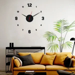 Big Size 3D Infinity Wall Clock