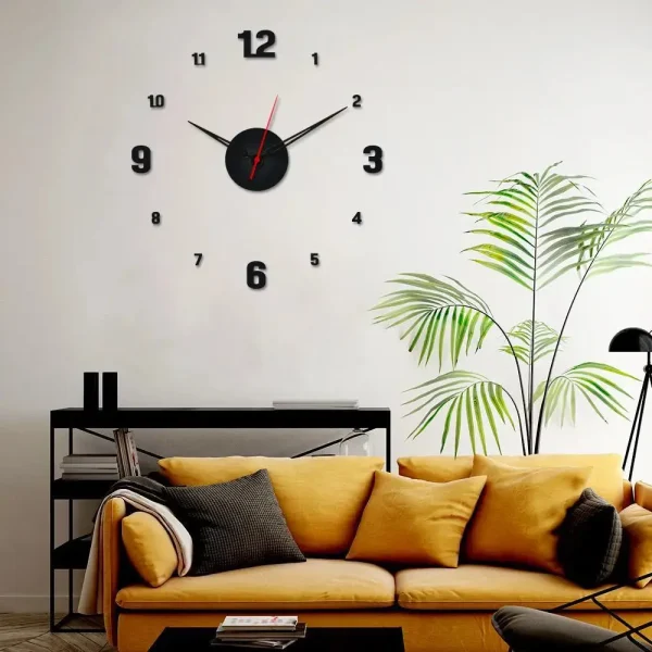 Big Size 3D Infinity Wall Clock