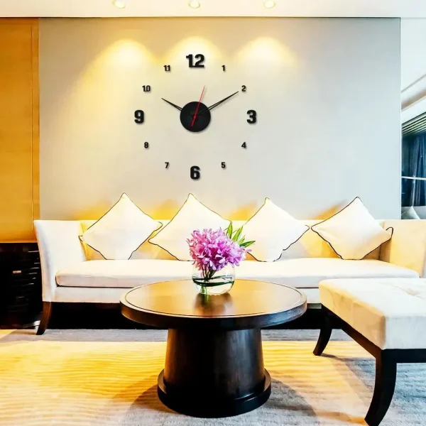 Big Size 3D Infinity Wall Clock - Image 3