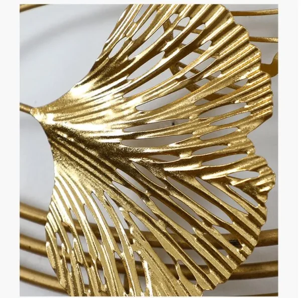 Crescent Metal Wall Clock - Image 2