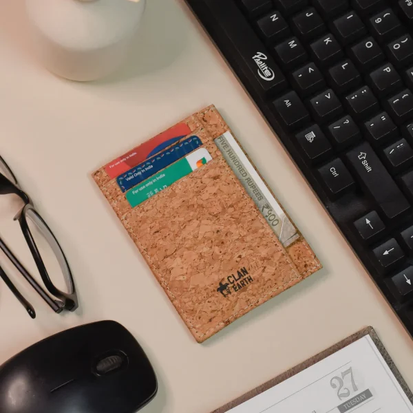 Eco-Chic Cork Wallet-Unisex