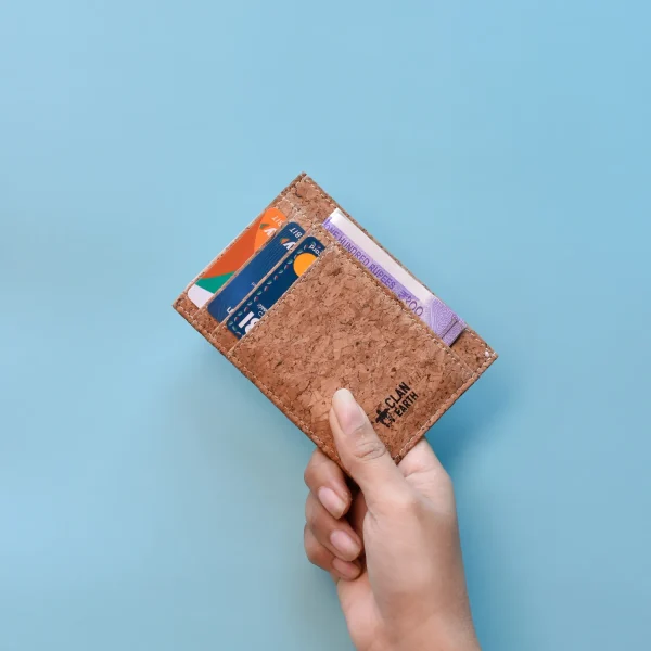 Eco-Chic Cork Wallet-Unisex - Image 2
