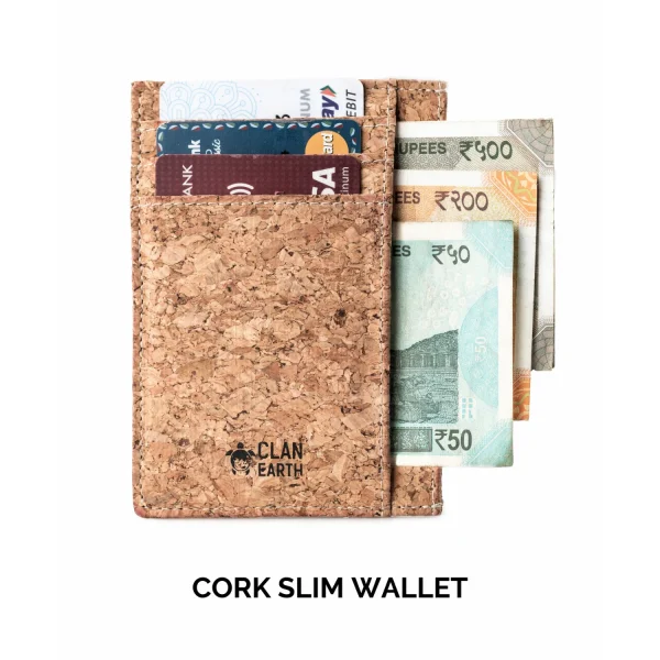 Eco-Chic Cork Wallet-Unisex - Image 3