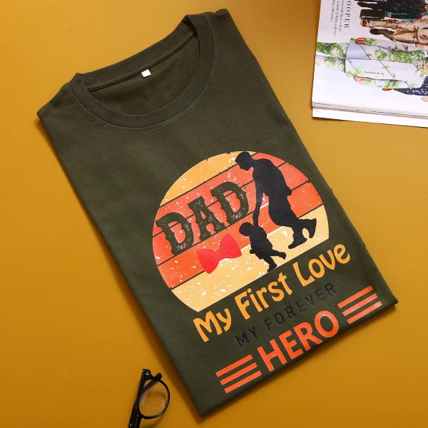 Forever Hero Dad T-Shirt