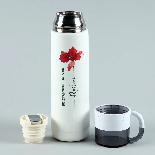 Personalised Beautiful Cup Flask - Image 3