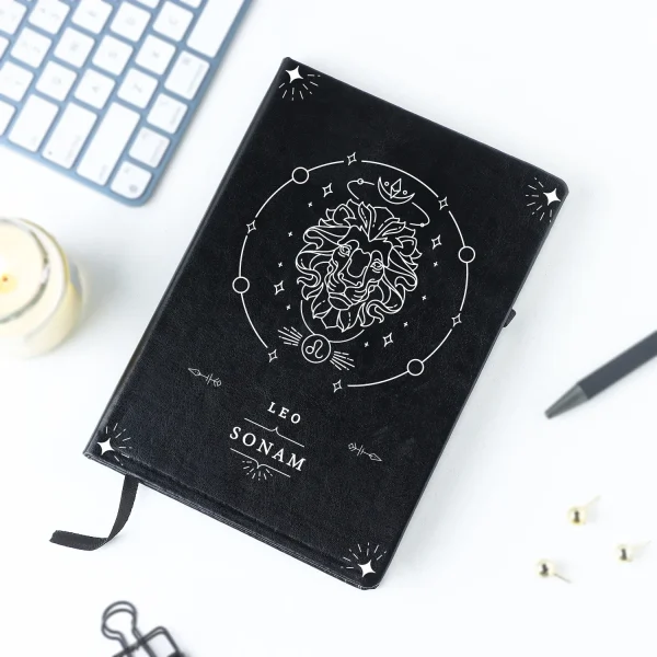 Personalised Notebook Leo Edition